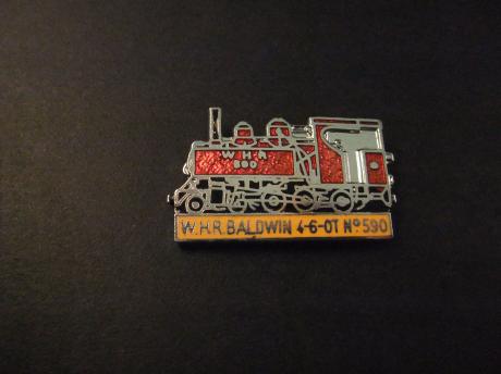 WHR ( Welsh Highland Railway) Baldwin 590 4-6-0 locomotive
